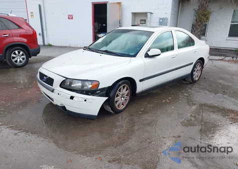2003 Volvo S60 2.4 из США, поврежденный, VIN YV1RS61T532273161